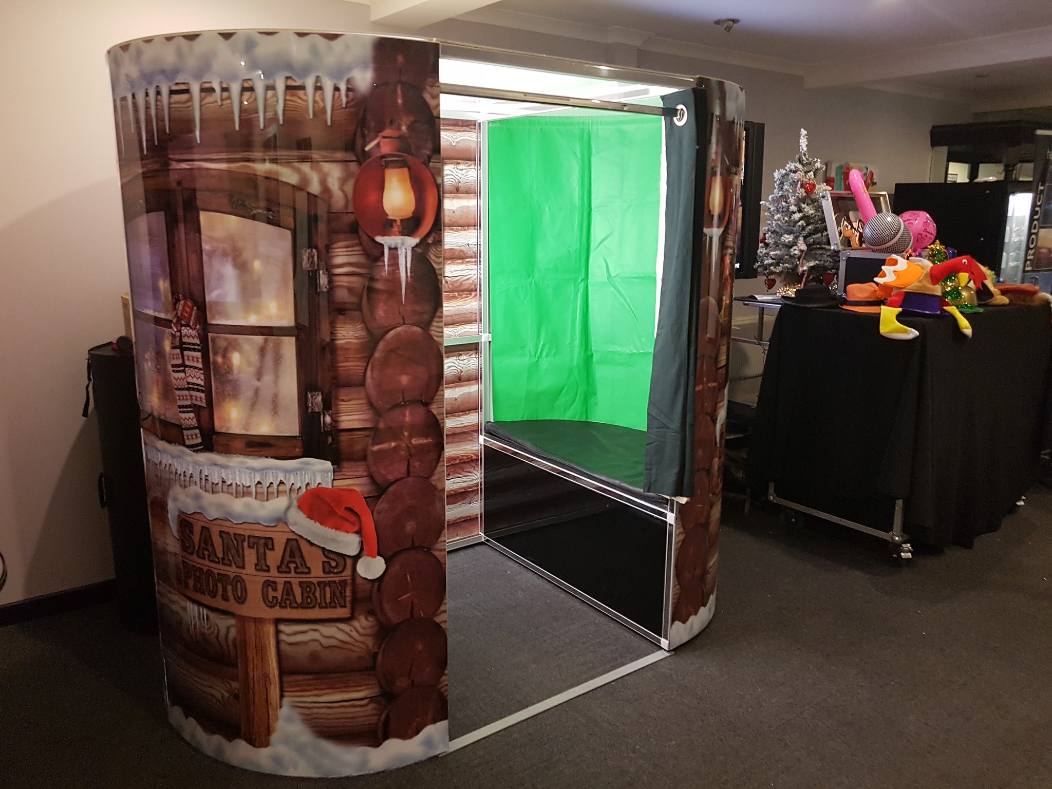 Christmas photo booth