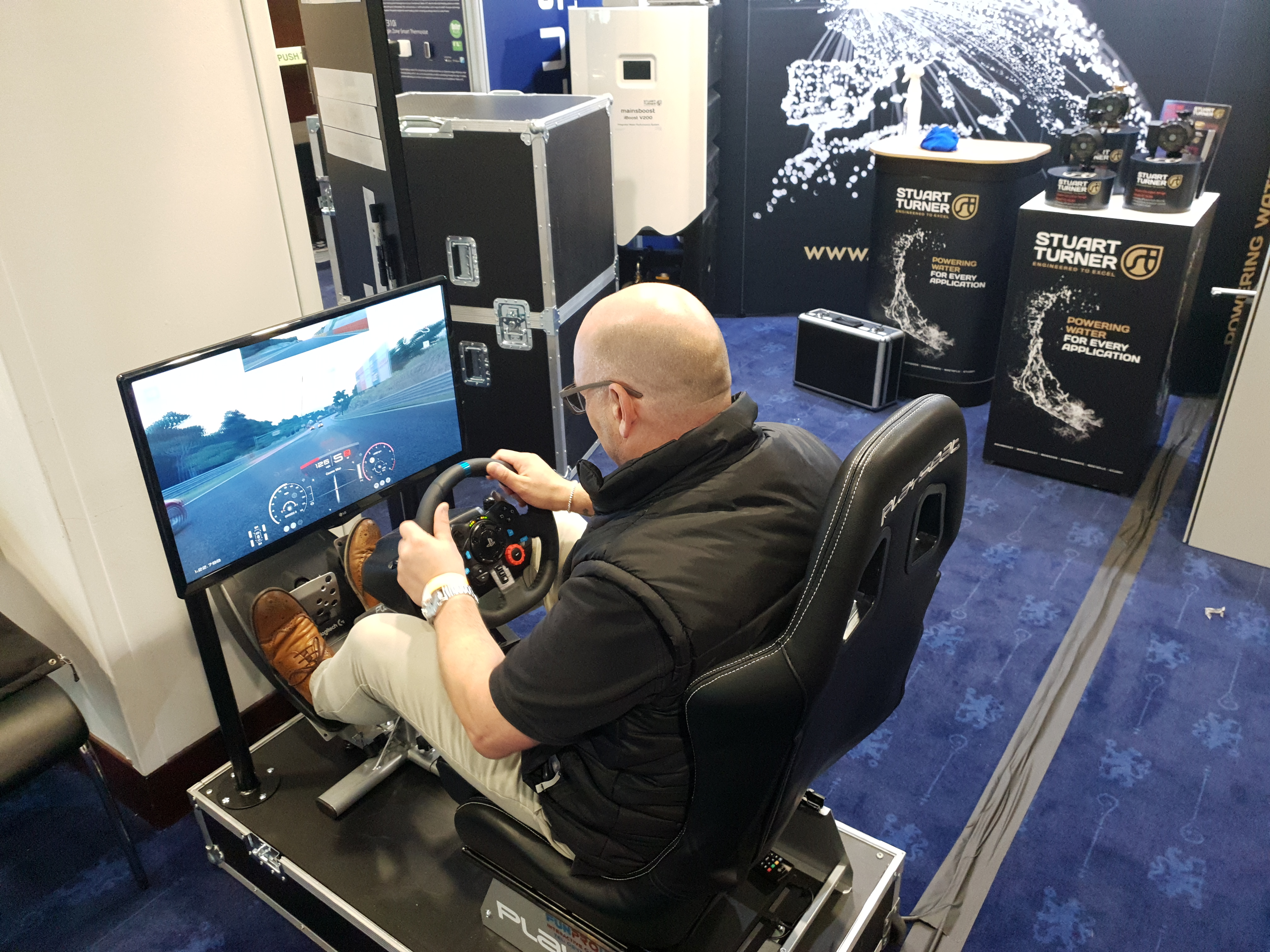 Race car simulator hire