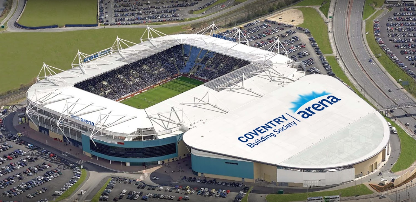 cbs arena coventry exhibition stand entertainment hire