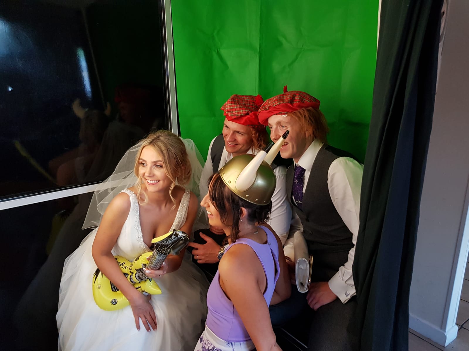 Green screen booths